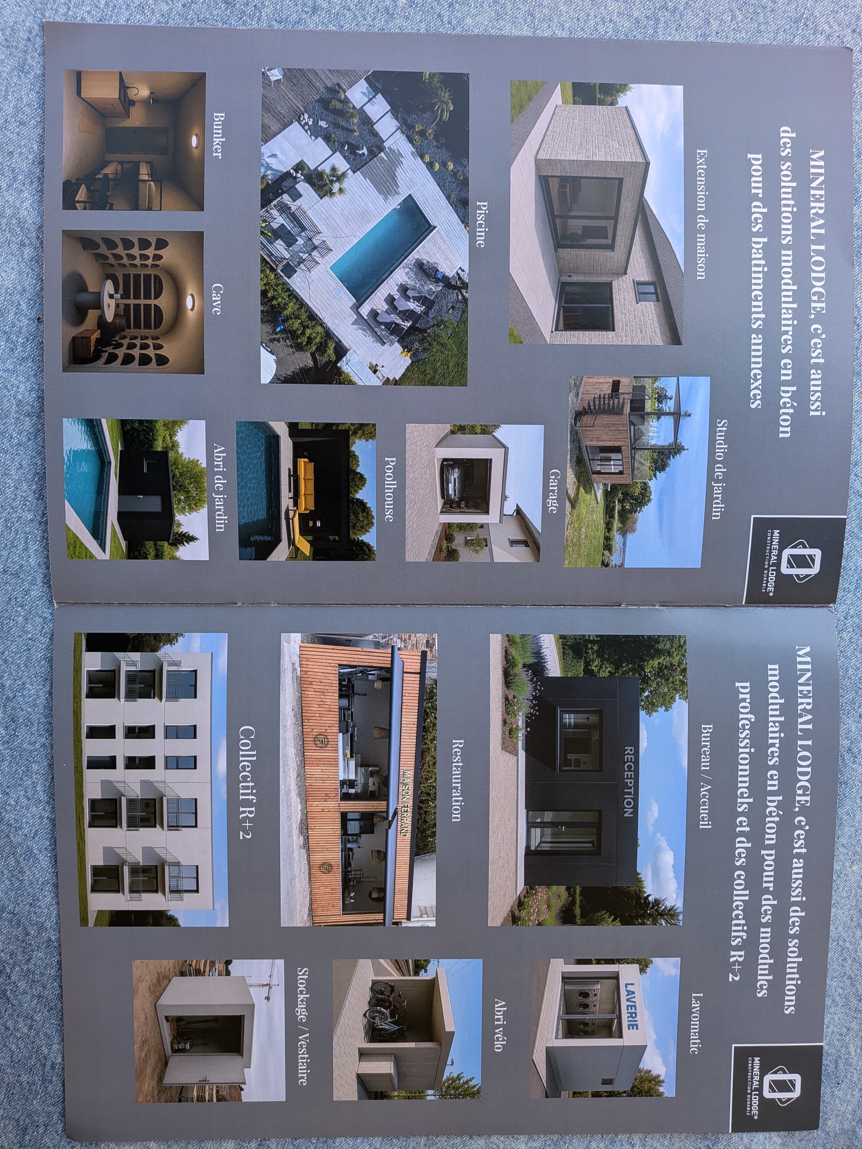 Pages intérieures brochure Mineral Lodge