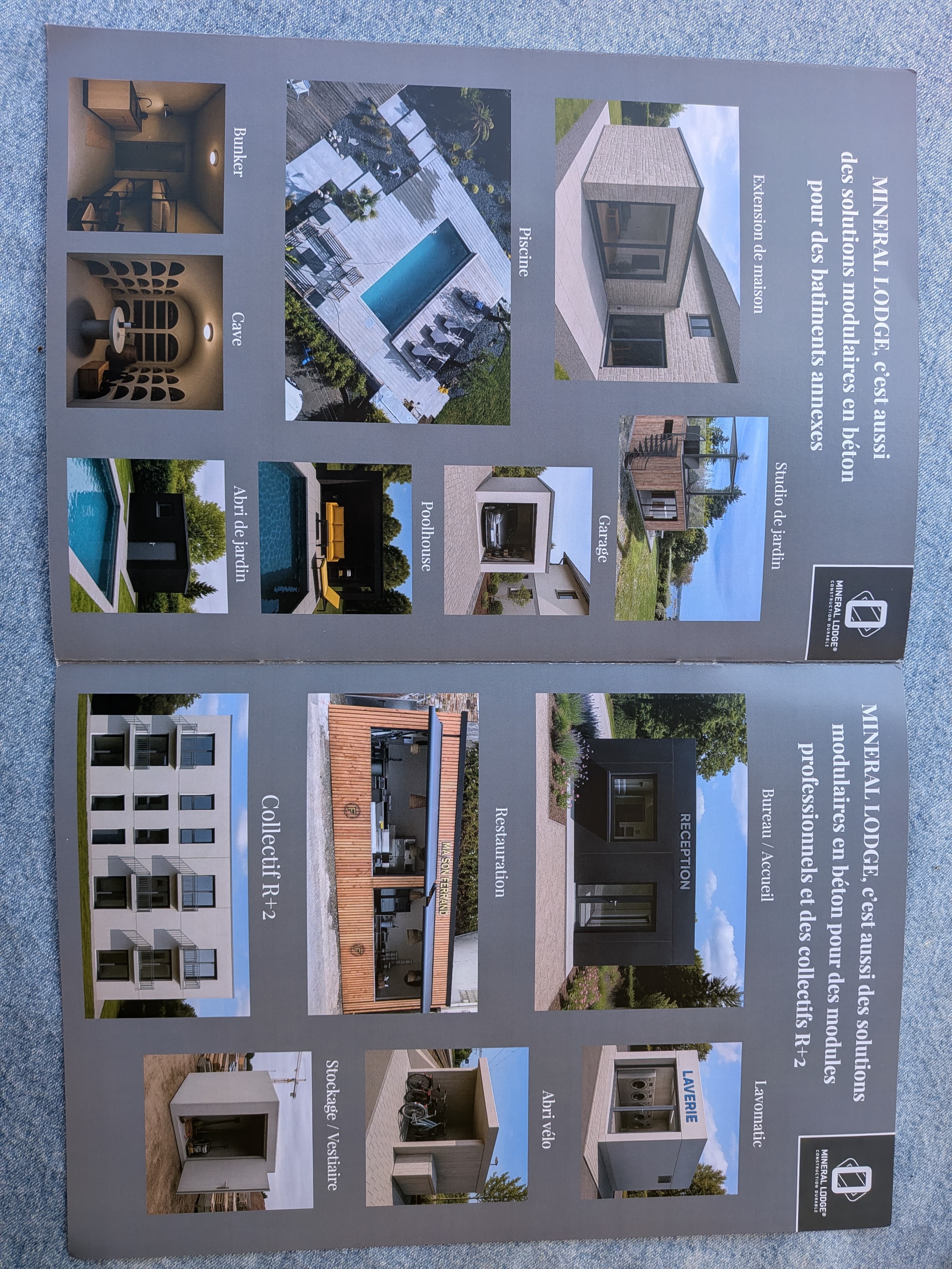 Pages intérieures brochure Mineral Lodge