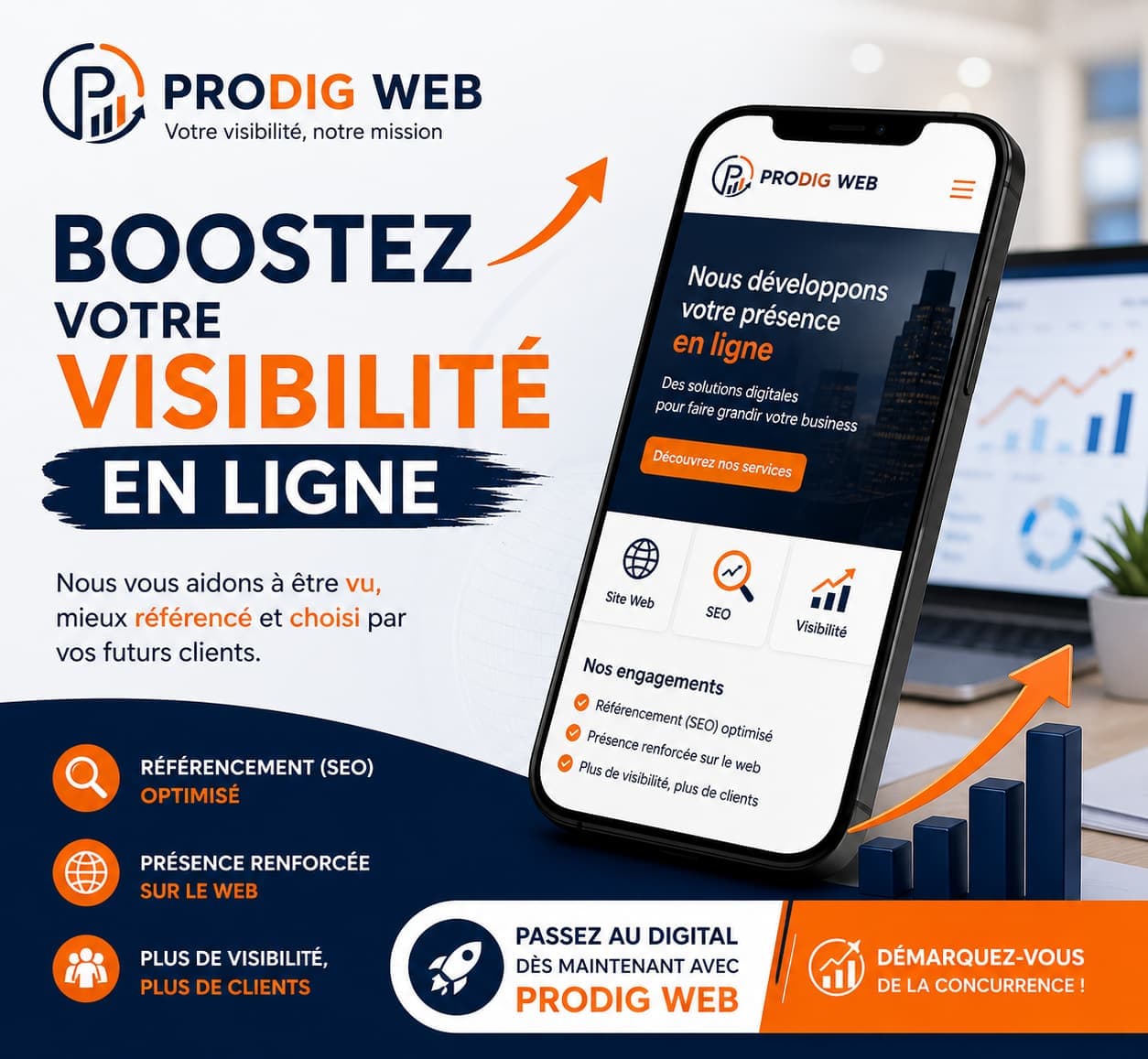 Prodig Web Marketing Digital SEO Création de Sites Web
